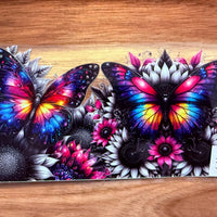#372 Colorful Butterflies with black sunflower K's Krafty Barn