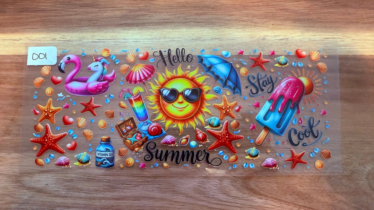 #1 Hello Summer-Stay Cool K's Krafty Barn