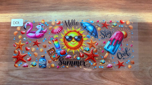 #1 Hello Summer-Stay Cool K's Krafty Barn