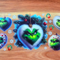 Grinch ornaments #515 K's Krafty Barn