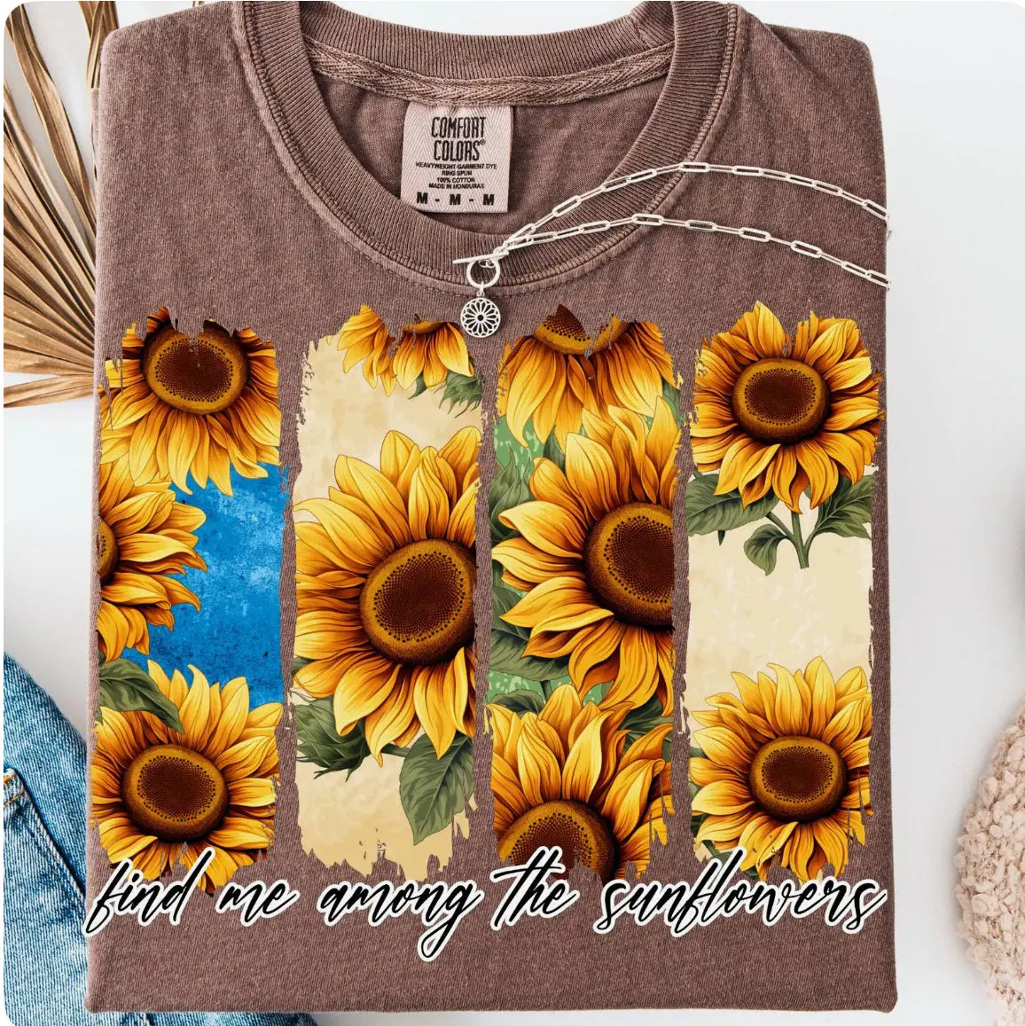 Find Me Among The Sunflowers K's Crafty Vibes Co.