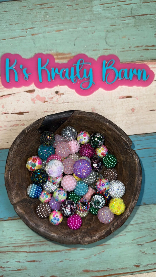 Acrylic 8-16mm Rhinestone Bead Mixes K's Krafty Barn