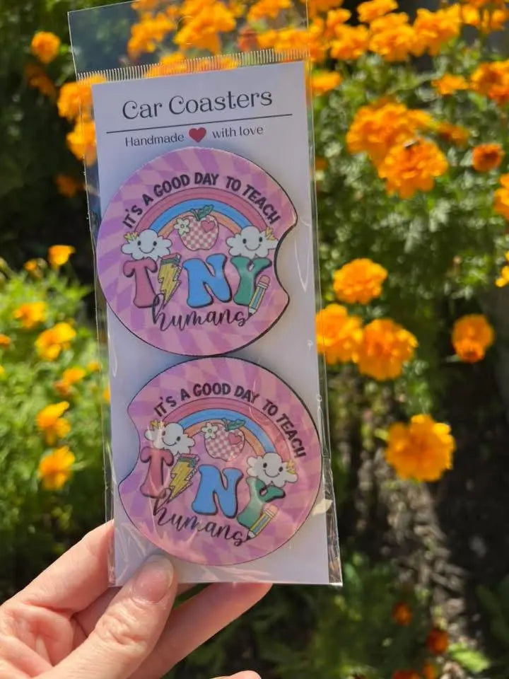 Car Coasters- choose your design. K's Krafty Barn