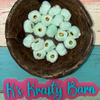 20mm Fluffy Spacers for beadable items-10 pack K's Krafty Barn