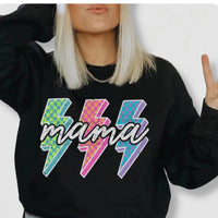 Mama Checkered 3 Lightening K's Crafty Vibes Co.