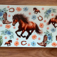 #64 Horse with boots K's Krafty Barn