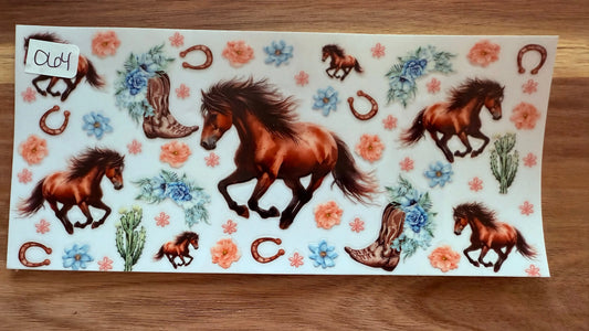 #64 Horse with boots K's Krafty Barn
