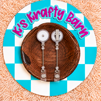 Beadable Bar Badge Reels with Lobster Clip