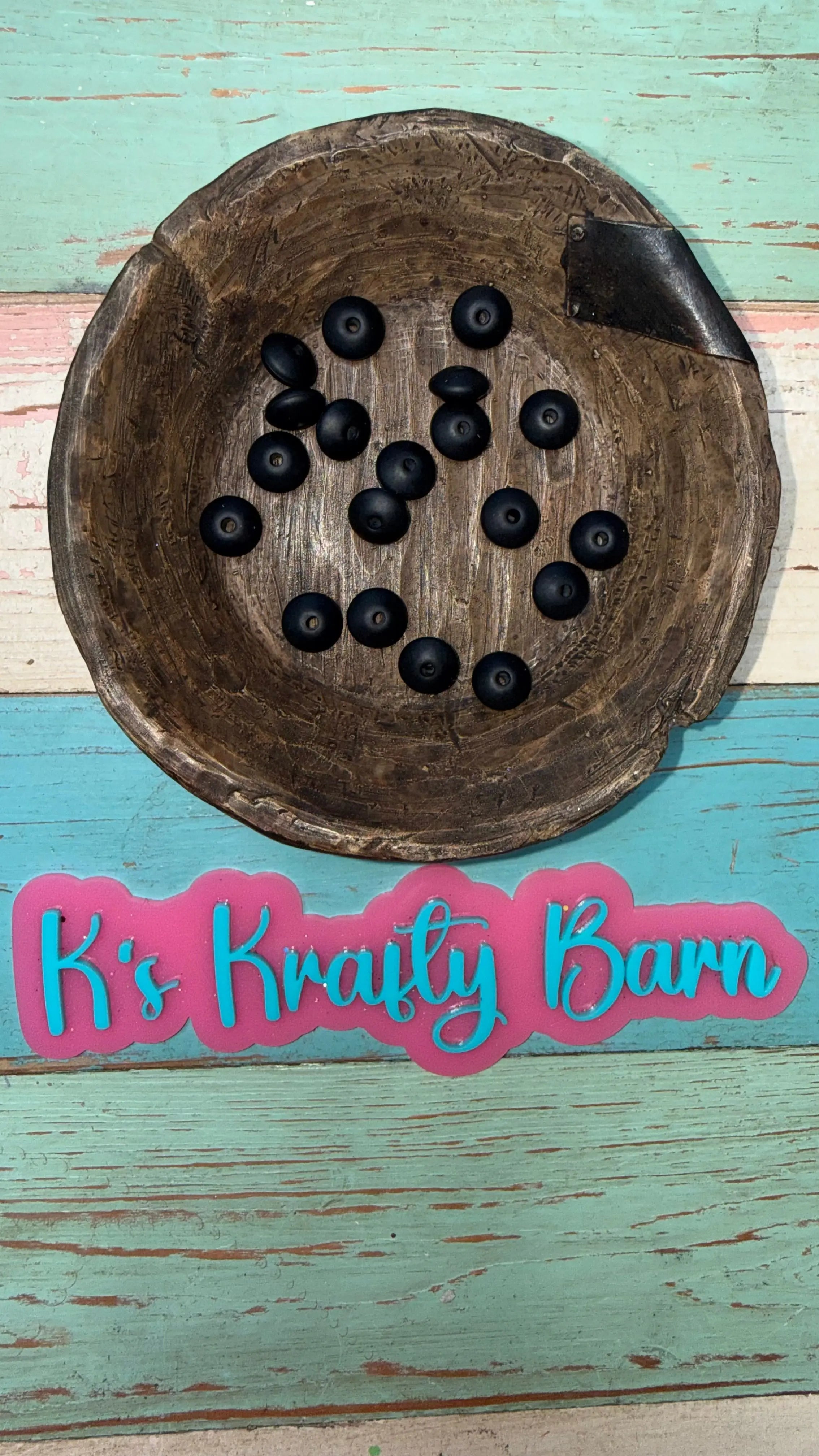 12mm Silicone Lentil spacers for beadable items-20pk K's Krafty Barn