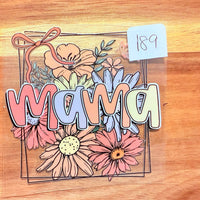 #189 Mama pastel colors K's Krafty Barn