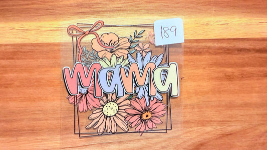 #189 Mama pastel colors K's Krafty Barn