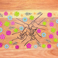 #224 Mom hand with children K's Krafty Barn