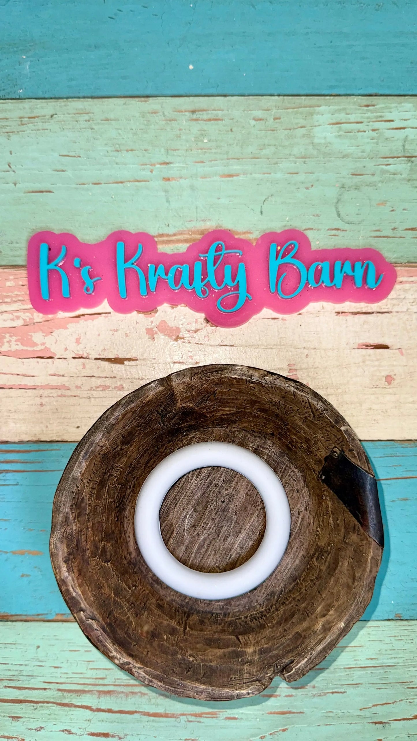 65mm Silicone Round Ring- solid colors K's Krafty Barn