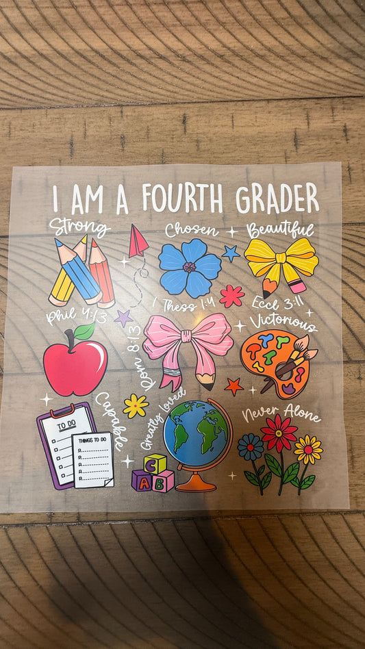 I am a Fourth Grader