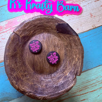 Silicone Focal Bead- Deck the halls F***k the tories K's Krafty Barn