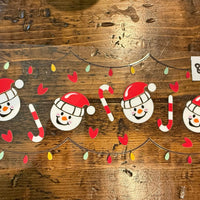 #855 Christmas Snowman K's Krafty Barn