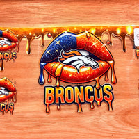 #562 Broncos Lips K's Krafty Barn