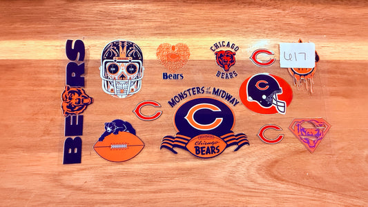 #617 Chicago Bears Football