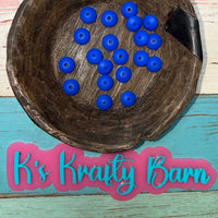 12mm Silicone Lentil spacers for beadable items-20pk K's Krafty Barn