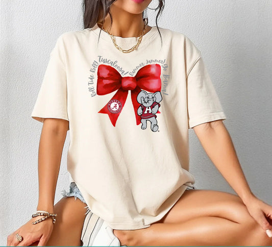 Alabama Roll Tide Bow