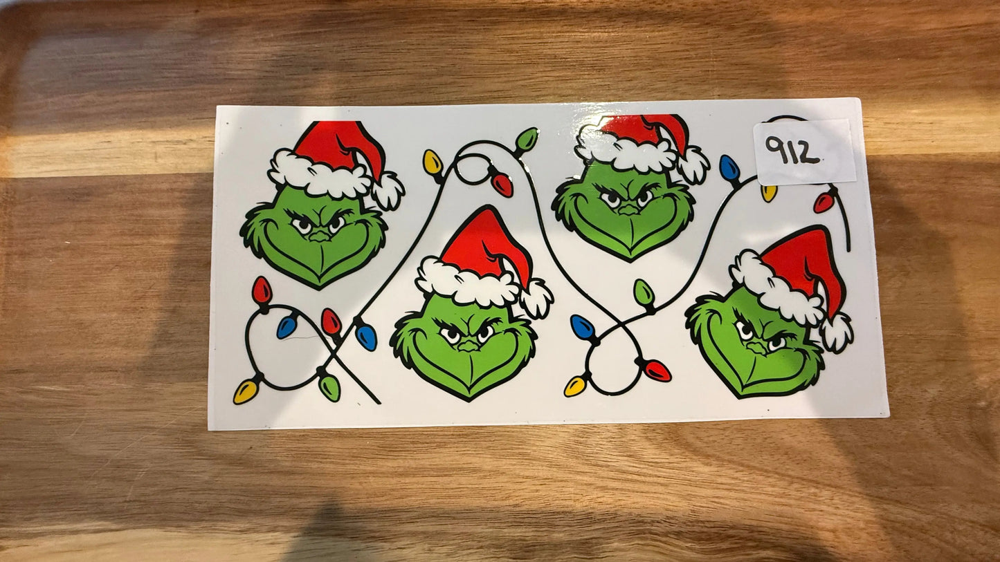 #912 Grinch Lights K's Krafty Barn