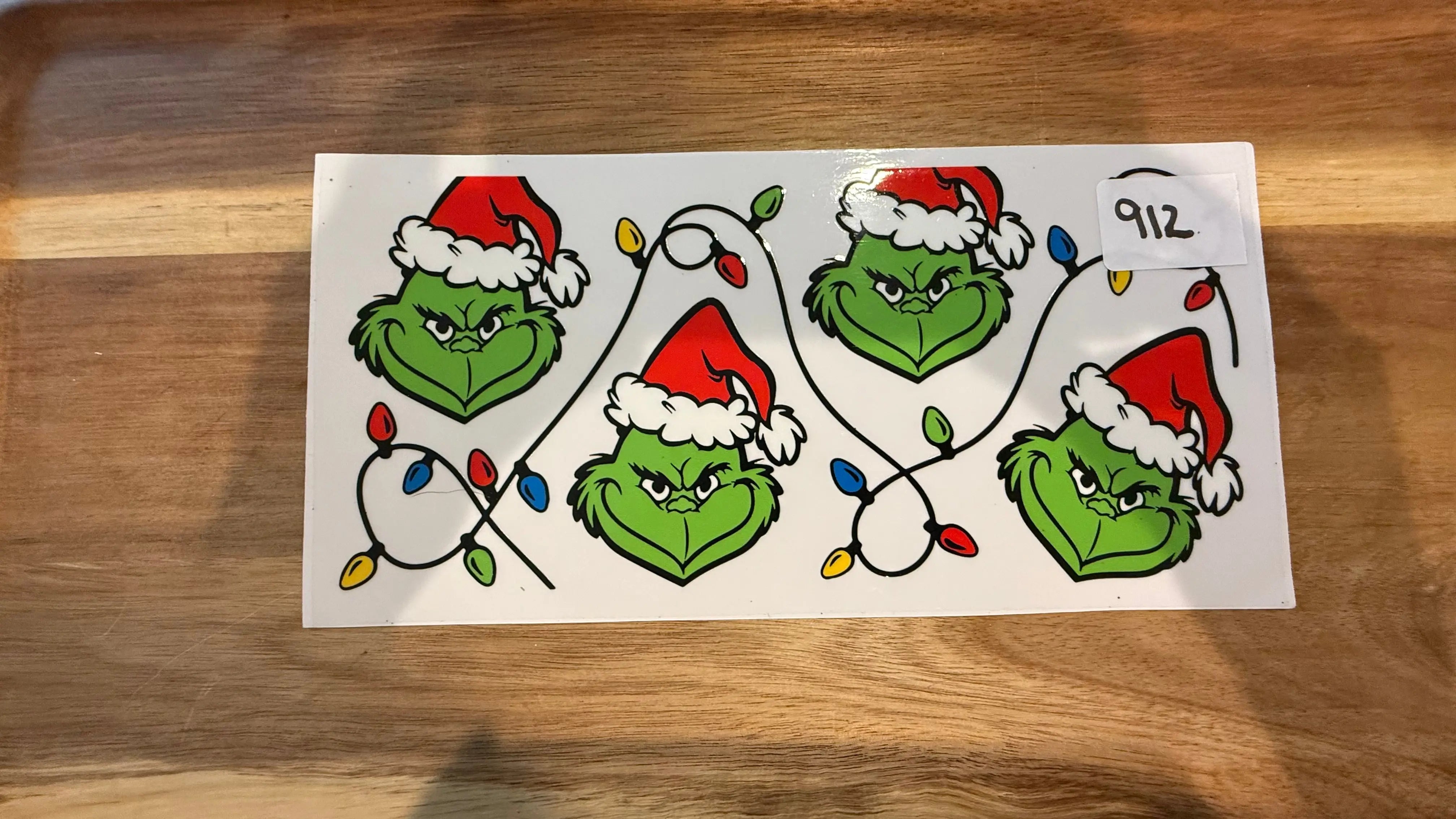 #912 Grinch Lights K's Krafty Barn