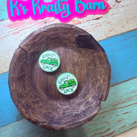 Silicone Focal Bead- Loads of Luck K's Krafty Barn