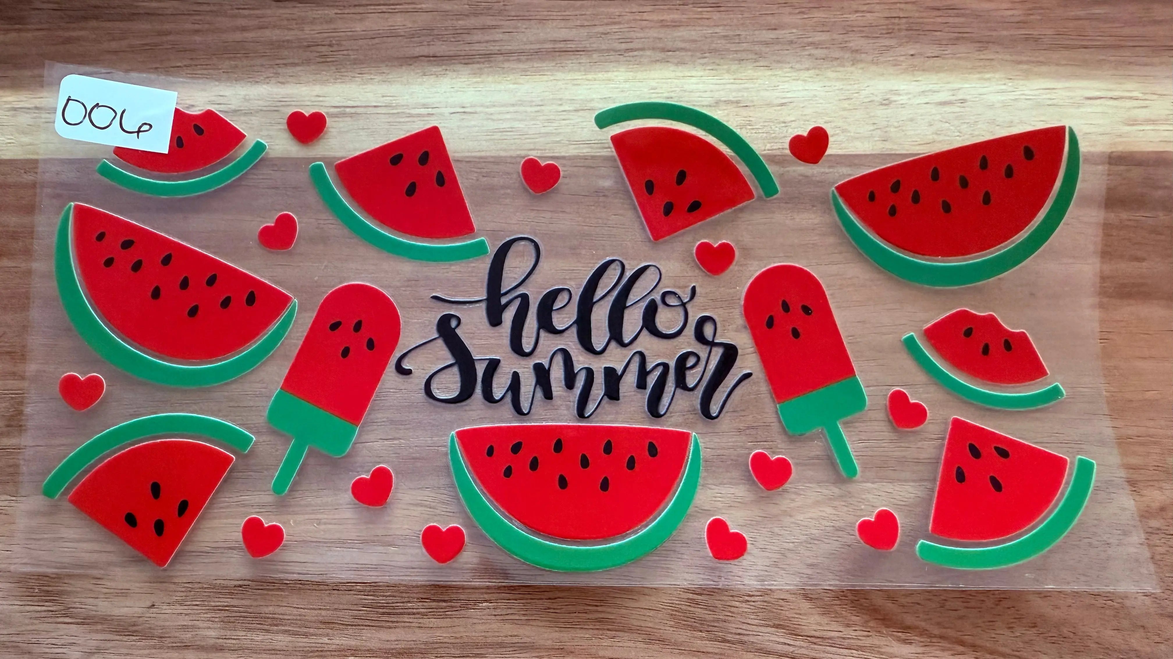#6 Hello Summer- Watermelons K's Krafty Barn