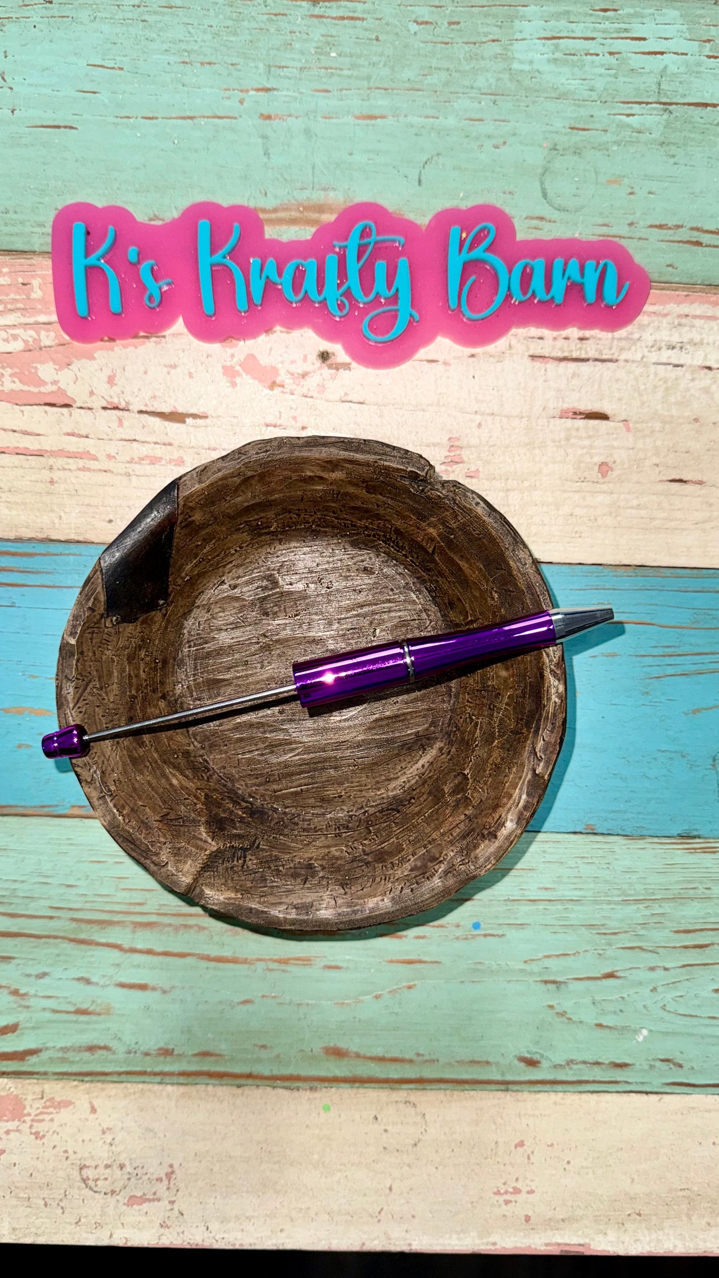 Wholesale Solid Color Beadable Pens