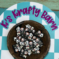 Halloween Silicone Focal Bead-Nightmare Meets Penny