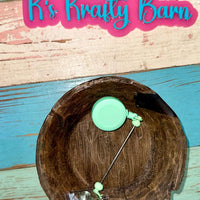 Beadable Bar Badge Reels K's Krafty Barn