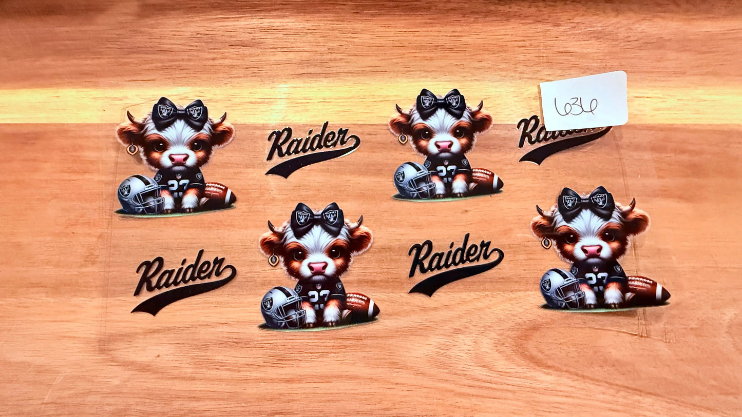 #636 Raiders Football K's Krafty Barn