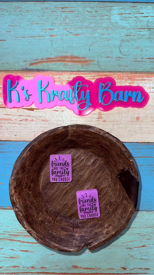 Wholesale Silicone Focal Bead- Family you choose