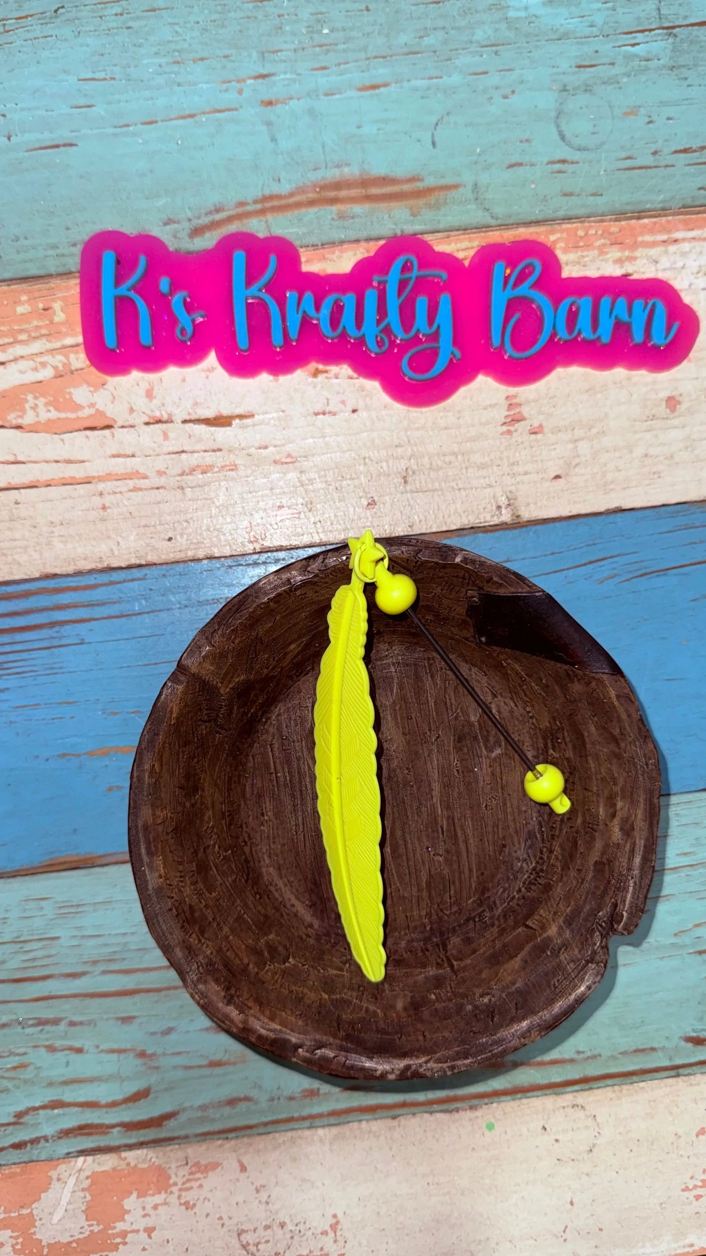 Beadable FEATHER Bookmarks K's Krafty Barn