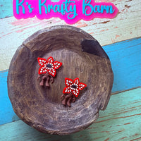Silicone Focal Bead- Stranger flower K's Krafty Barn