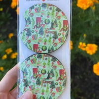 Car Coasters- choose your design. K's Krafty Barn