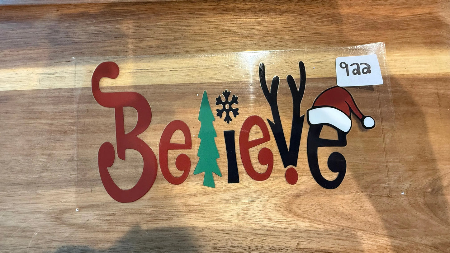 #922 Believe K's Krafty Barn