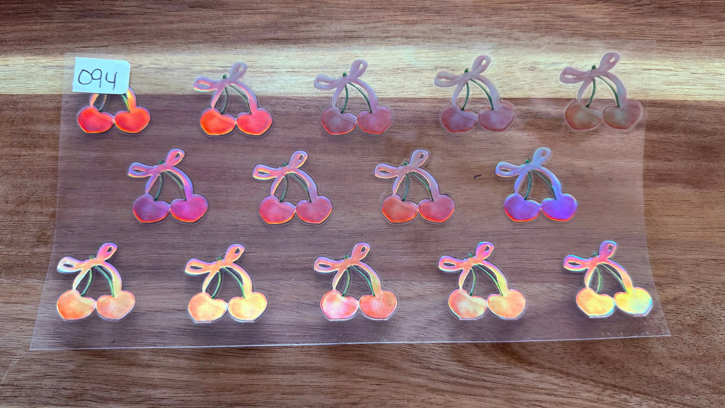 #94 Cherries with small bows K's Krafty Barn