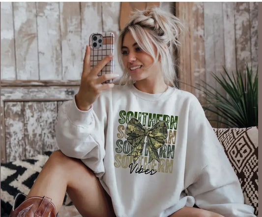 Southern Vibes Bow K's Crafty Vibes Co.
