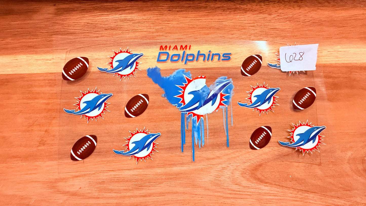 #628 Miami Dolphins Football K's Krafty Barn