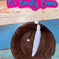 Beadable FEATHER Bookmarks K's Krafty Barn