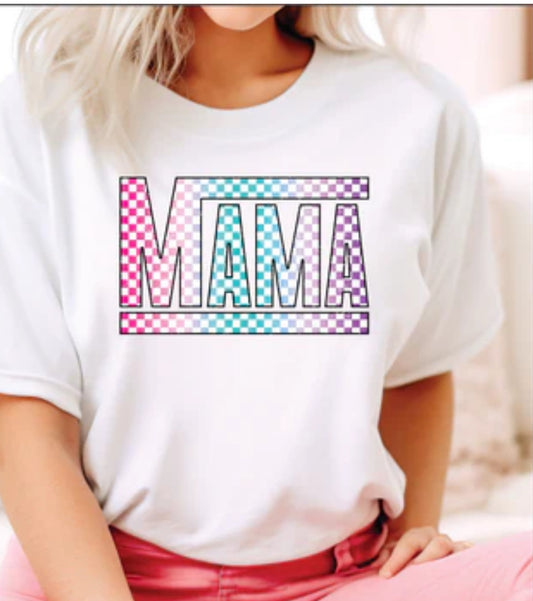 Mama-color checkered