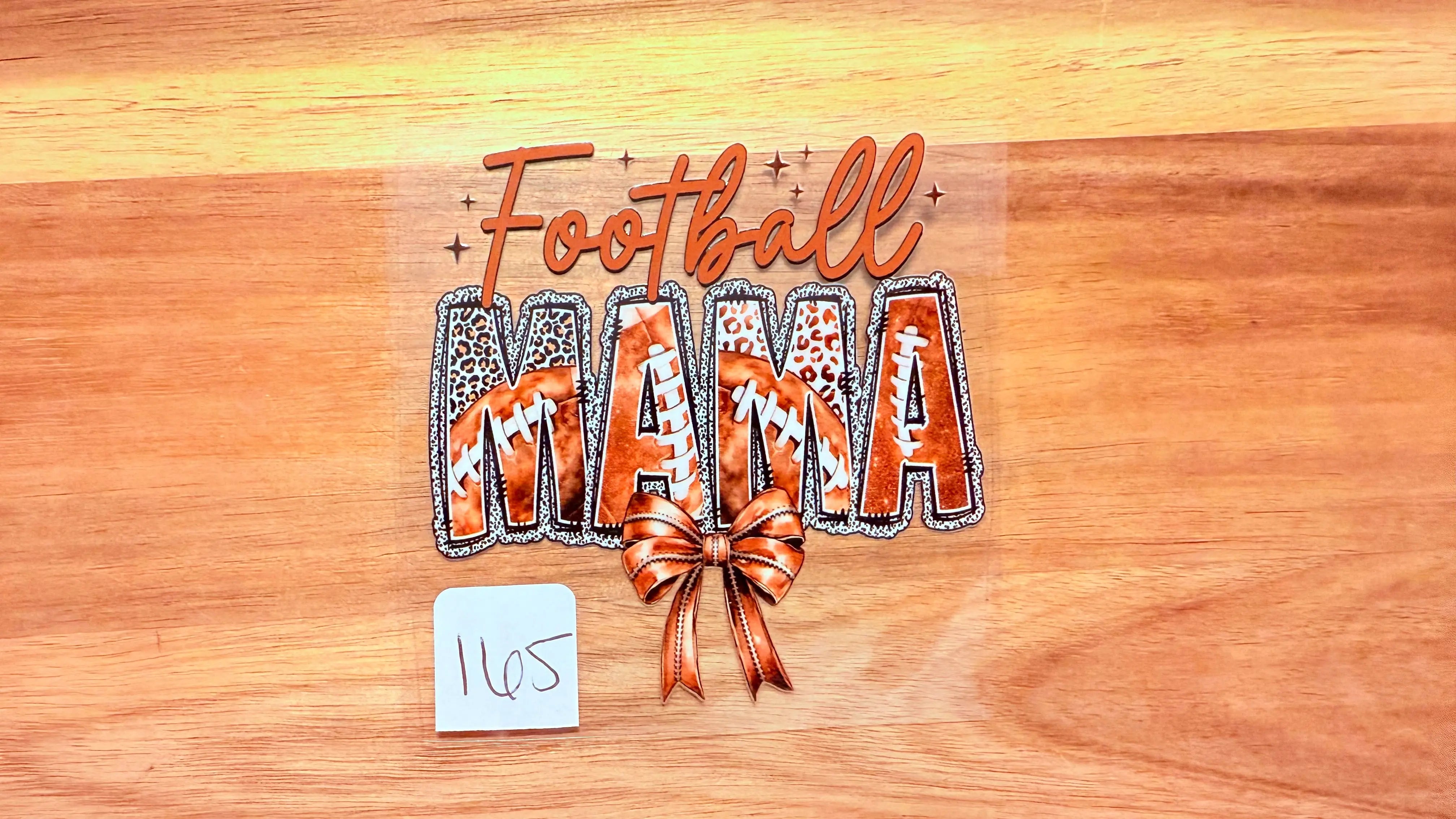 #165 Football Mama K's Krafty Barn