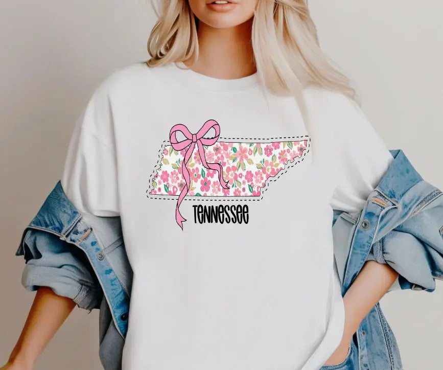 Tennessee Bow K's Crafty Vibes Co.