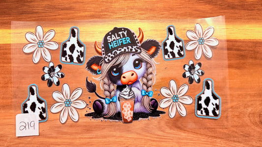 #219 Salty Heifer K's Krafty Barn
