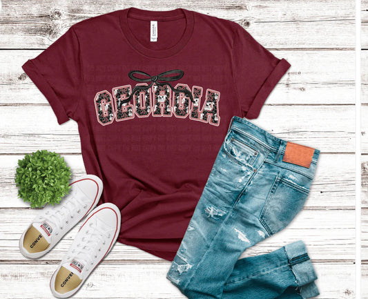 GA Dawg Bow
