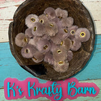 20mm Fluffy Spacers for beadable items-10 pack K's Krafty Barn
