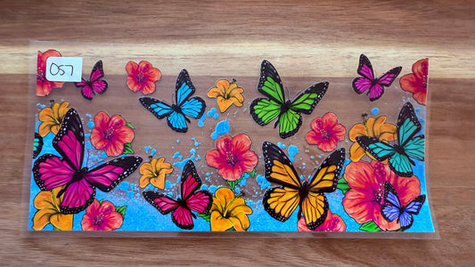 #57 Butterflies with water splash