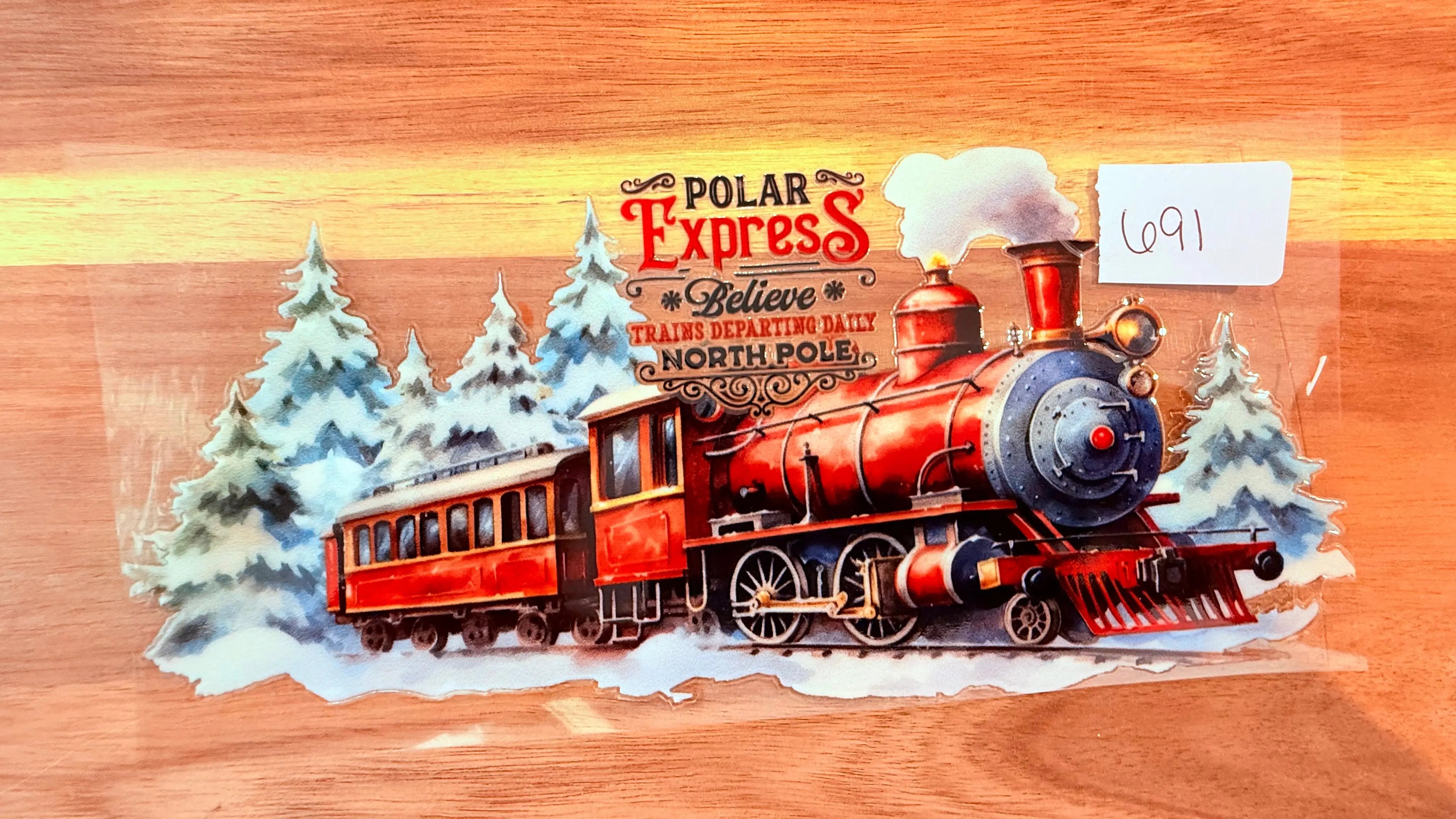 #691 Polar Express K's Krafty Barn
