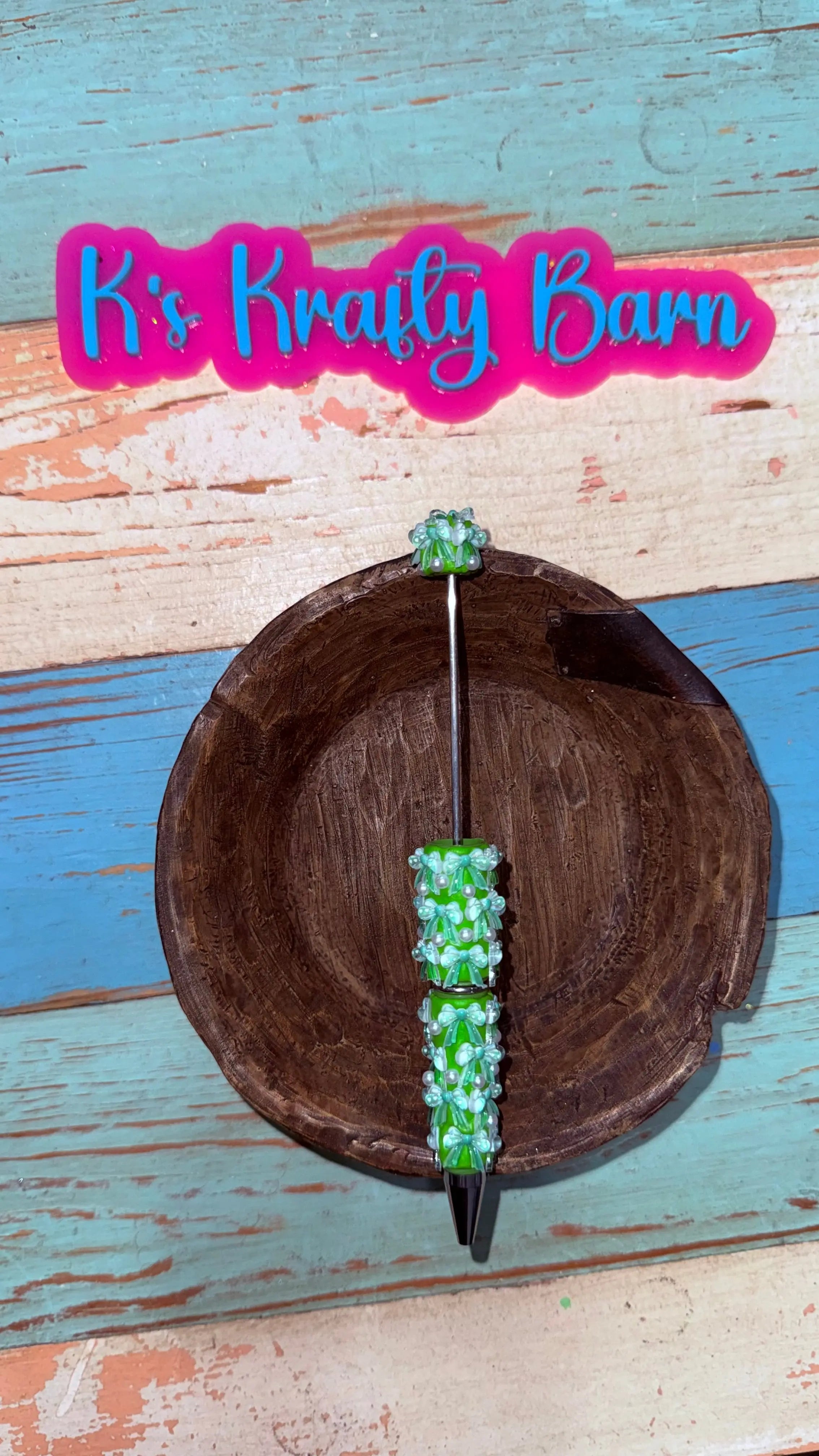 Beadable Pens-Rhinestone Super Blingy “Fancy” K's Krafty Barn